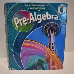 Glencoe McGraw-Hill Pre-Algebra Mississippi Teacher Edition-Hard Cover